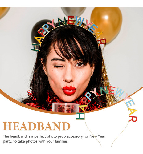 Tiaras De Año Nuevo Para Mujer, Carta De Tocado De Feliz Año