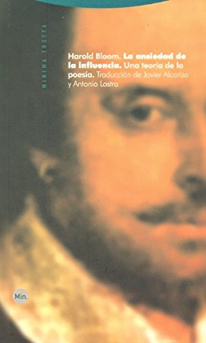 Libro La Ansiedad De La Influencia De Harold Bloom Ed: 1