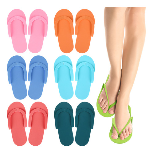 36 Pares De Pantuflas De Pedicura Desechables