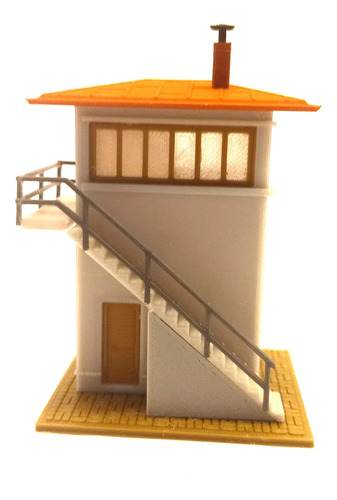 Cabina Señales Escala 1/160 Maquetas Miniatura Imp 3d