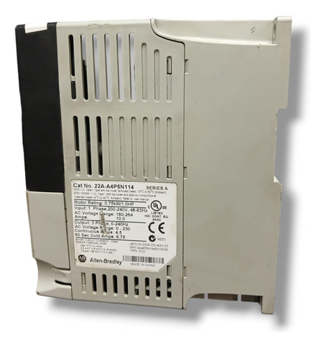 Allen Bradley Powerflex 22a-a4p5n114 Ser A (Usado)