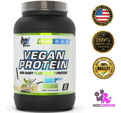 Proteína Vegana Bpi 1,8 Lb Registro Sanitario