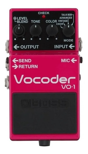 Pedal De Efecto Boss Vo1 Vocoder Oferta!!