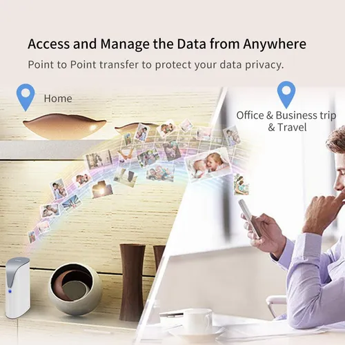 Nas Ssk 4tb Personal Cloud Almacenamiento Auto-backup