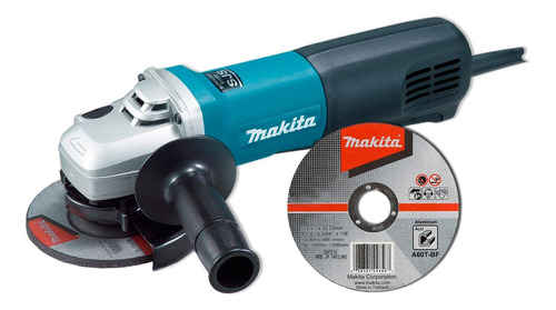 Amoladora Angular Makita 9564px2 1100w + Discos De Desbaste