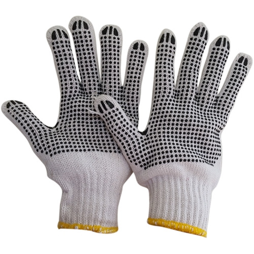 6 Pares De Guantes De Puntos Pvc 