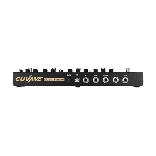 Imagen 4 de 6 de Pedal de efecto para instrumento de cuerda Cuvave Cube Sugar negro