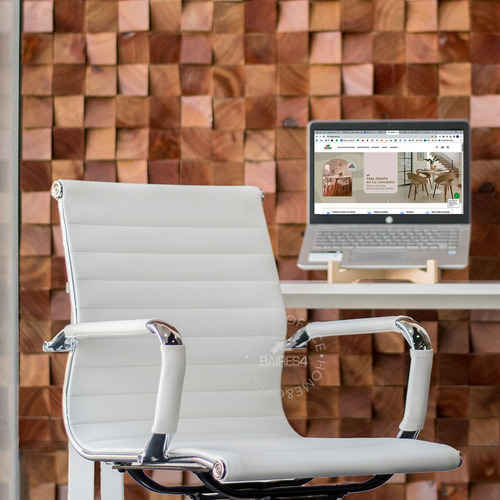 Imagen 5 de 6 de Sillón Alumin Bajo White Edition Homeoffice