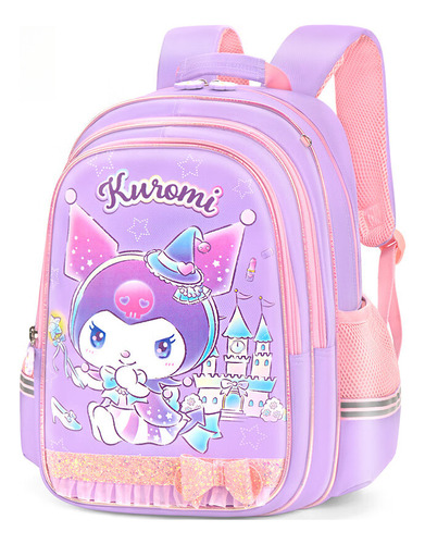 Bolso Escolar Sanrio Kitty Kurumi, Bonito Bolso De Hombro