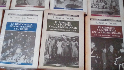 Biblioteca Argentina De Historia Y Politica Libros X Unidad (Usado)