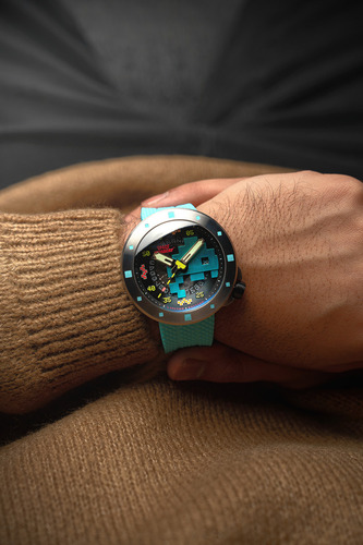 Reloj Unisex Nubeo Blaster Blue Nb-6103-02 Edición Limitada
