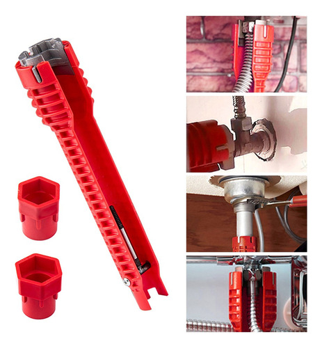 Herramienta Para Tuercas De Grifo De Lavabo Multifuncional