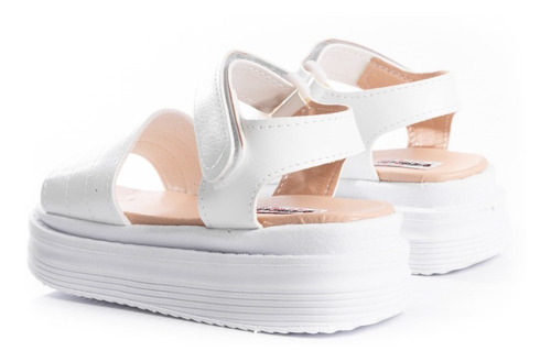 Imagen 3 de 6 de Sandalias Niñas Con Flecos Ojotas Livianas Bajas Cómodas