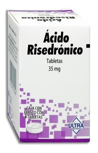 Imagen 1 de 1 de Ácido Risedronico 35 Mg C/4 Tab Ultra / Risedronato 35 Mg