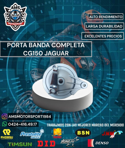 Porta Banda Comppleta Cg150 Jaguar 