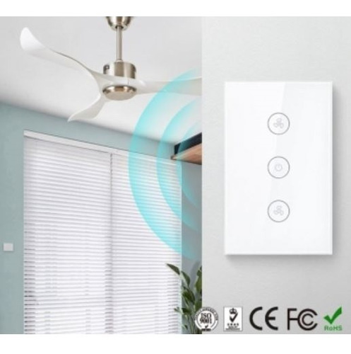Interruptor De Ventilador Wifi Tuya Smart  Alexa Google Home