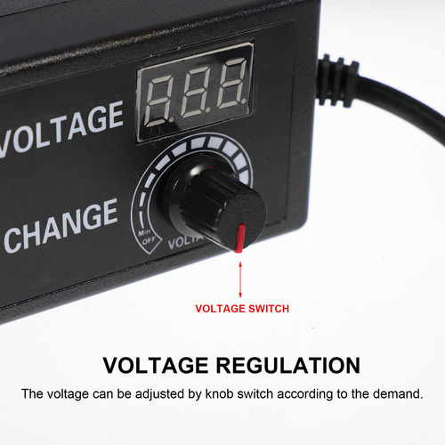 Adaptador De Alimentación Universal Volt Display 9-24 V 3a