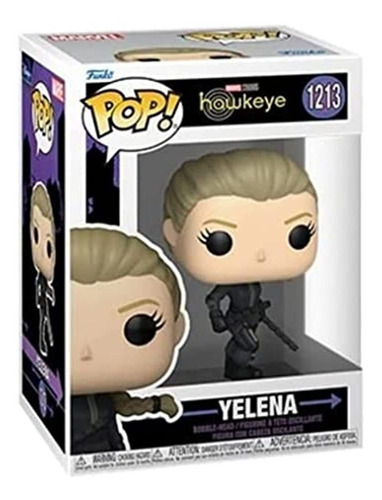 ¡funkopop! Marvel: Hawkeye - Yelena Cabezón De Vinilo Con Ch