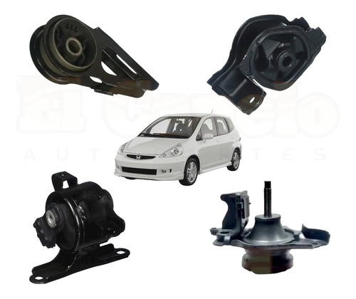 Kit Soportes Honda Fit Automatico 2006 2007 2008 1.5