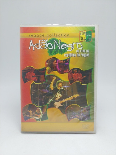 Dvd Adão Negro. Ao Vivo Na República Do Reggae - Original