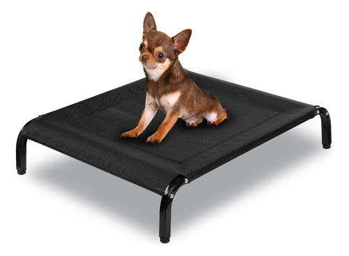 Cama Elevada para Mascotas Magma Life, Mediana con Malla Lavable, Transpirable y Antideslizante. Apto para Usarse en Interior y Exterior, Cama Tipo Hamaca para Perro o Gato