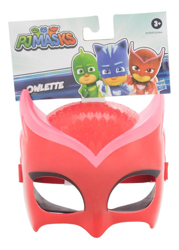 Máscara De Héroe De Pj Masks: Disfraz Rojo Para Niños A Part