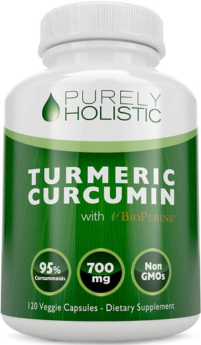 Curcuma 120cp Purely Holistic - Unidad a $1899