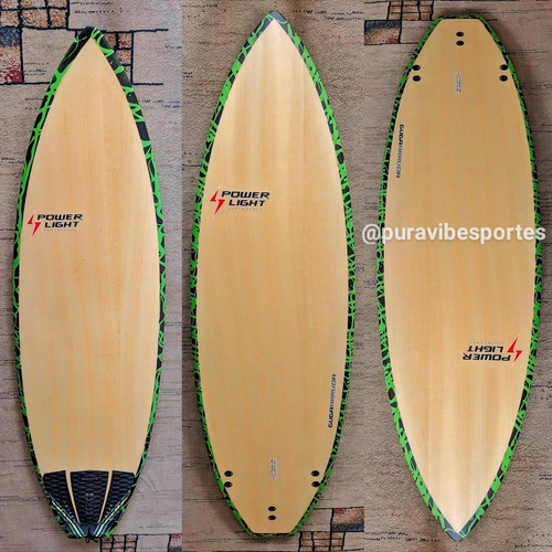 Prancha Surf Powerlight Custom Grátis Deck Ítalo + Pintura