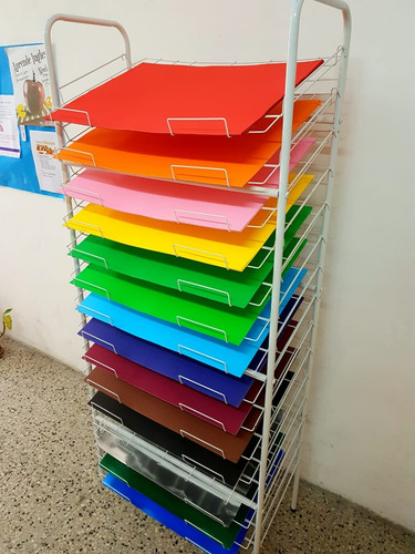 Exhibidor Goma Eva, Cartulinas, Artículos Librerías Rosario