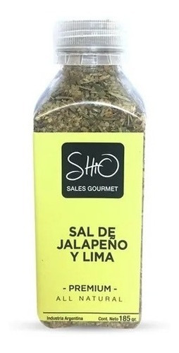 Sal De Jalapeño Y Lima Shio Gourmet 185g Vegan Kosher - Dw