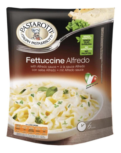 Macarrão Pastarotti Fettuccine Alfredo 175g