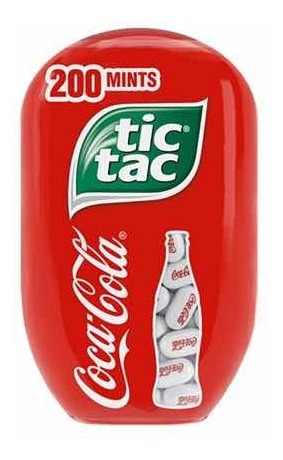 Caramelos Tic Tac Cajita Edición Limitada Coca Cola