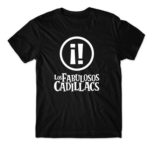 Camiseta Manga Corta Los Fabulosos Cadillacs Banda De Rock