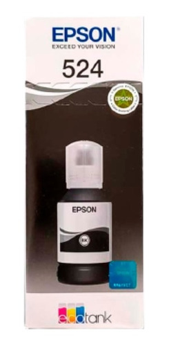 Tinta Negra Epson T524 T524120 127ml L6580 L15150 Original