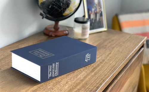 Tahoe Trails Caja Fuerte Para Libros Con Cerradura De Llave
