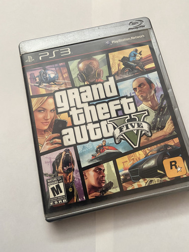 Jogo Físico Gta Five 5 Grand Theft Auto V Ps3 Original (Usado)