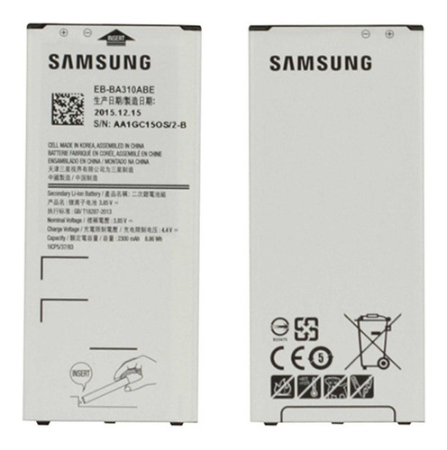 Bateria Celular Samsung Galaxy A3 2016 Envio Incluido