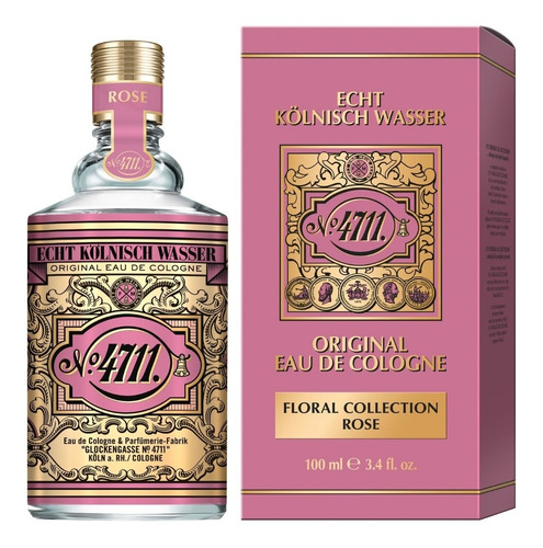 4711 Colonia Rose Mujer Original Alemania 100ml Premium!  