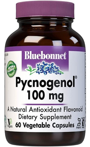 Pycnogenol 60 Caps Bluebonnet - Unidad a $11848