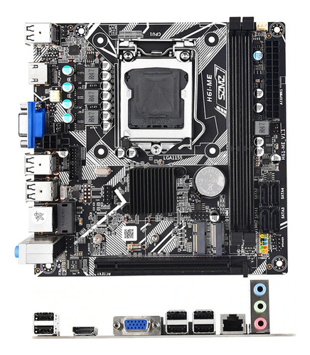 Motherboard Placa Base  H61 Lga 1155