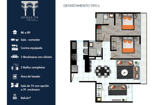 Imagen 10 de 13 de Departamento En Venta, Benito Juárez, Ciudad De México