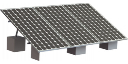 Montaje Para 3 Panel Solar, Riel  8  De 4050mm Para Módulos