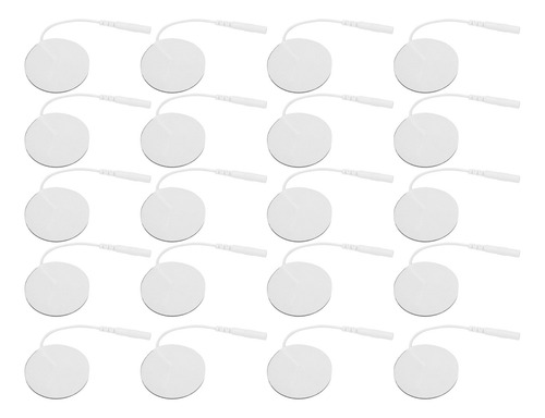 20 Unids/bolsa De Almohadillas De Electrodos Tens De 3 5 Cm