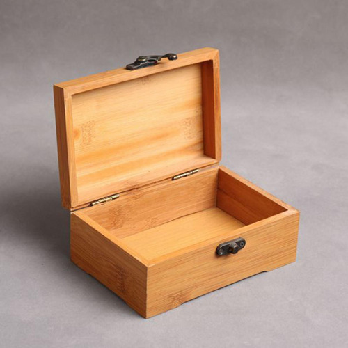 Organizador De Joyas De Bambú, Soporte De Joyería, Caja De