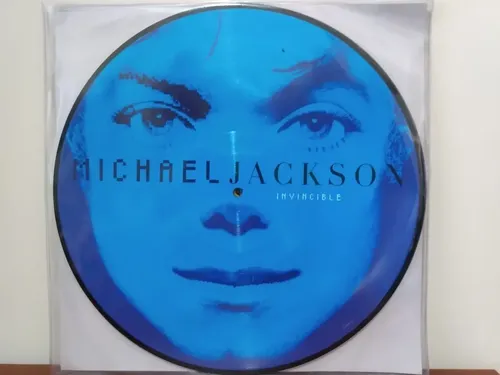 Lp Vinil Michael Jackson Invincible Picture Duplo Novo Lacra