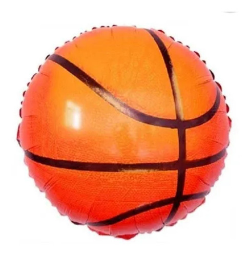Globo Balón Basquetball Para Cotillón Cumpleaños 