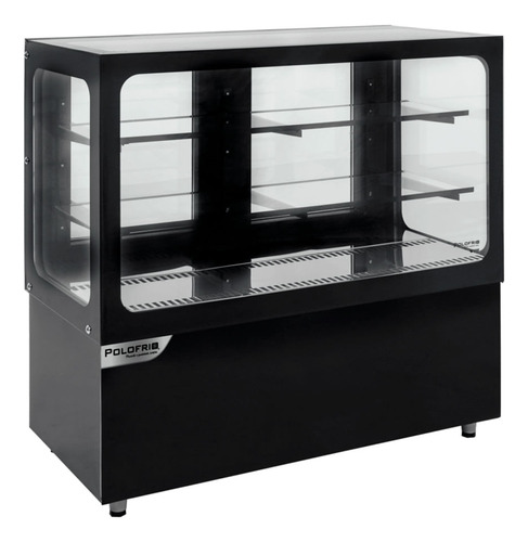 Vitrine Refrigerada Gourmet 5037 - 1,44 Cms +2° A +10°c Ar F Estilo de vidro Reto 220V