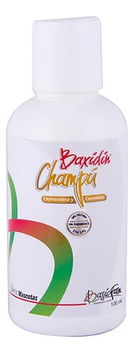 Champú Medicado Para Mascotas Baxidin 100ml. Fragancia Clorhexidina