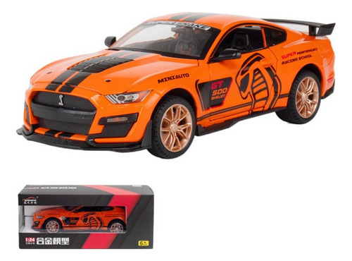 Coche En Miniatura De Metal Ford Mustang Shelby Gt500, Model