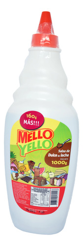 Salsa Helados Mello Yello 1kg Sin Gluten Apto Vegano X10u